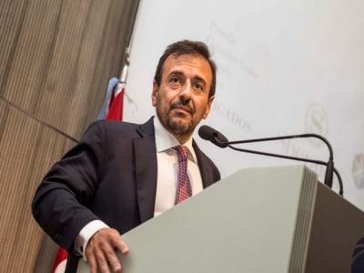 En la Bolsa, Mario Quintana habló sobre las tarifas, pero no recibió quejas de los empresarios